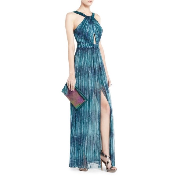 BCBG MAXAZRIA full length silk dress - Picture 1 of 8